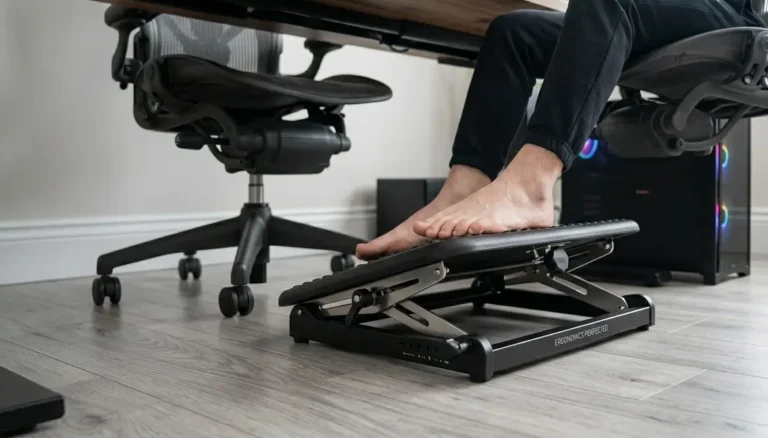 footrest with foot